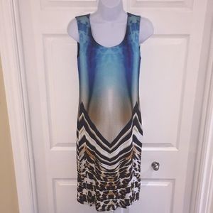 Michael Tyler Sleeveless Stretchy Dress Size Small